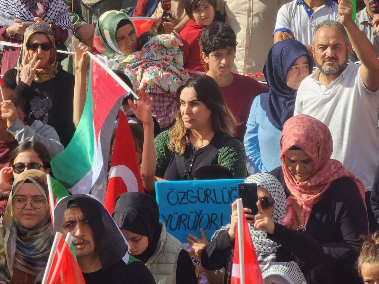 Muğla’da Gazze ve Küresel Sumud Filosuna Destek Yürüyüşü 10